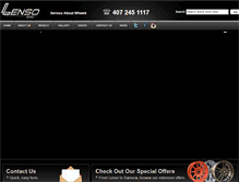Tablet Screenshot of lensorims.com